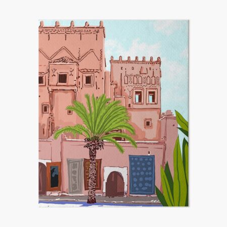 Artikel-Vorschau von Leben in Marokko, Architektur #Malerei #Illustration, designt und verkauft von 83oranges.