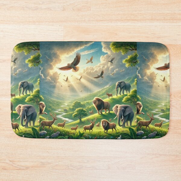Item preview, "And God Made the Beast of the Earth" – The Beauty of Creation Verse: Genesis 1:25 (KJV) designed and sold by Meta2Physical.