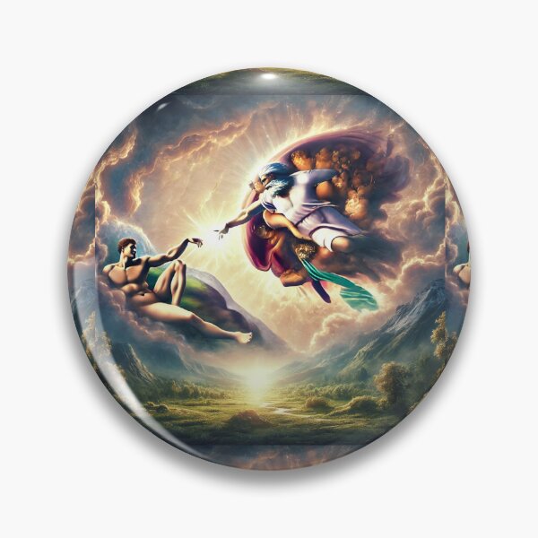 Item preview, "Let Us Make Man in Our Image" – The Creation of Mankind Verse: Genesis 1:26 (KJV) designed and sold by Meta2Physical.
