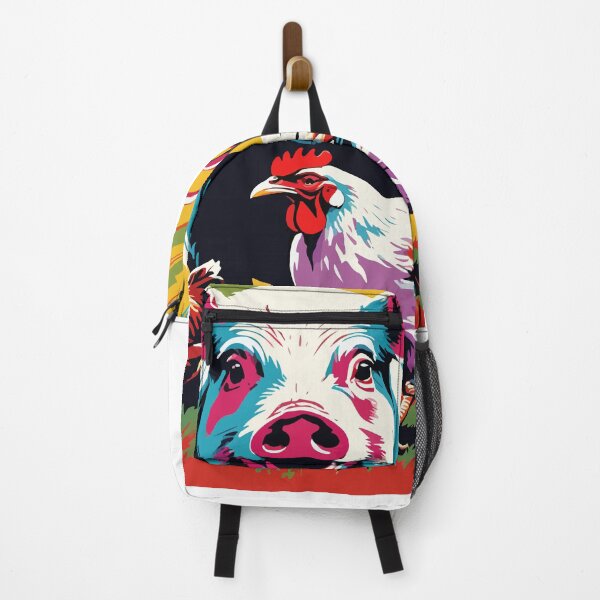 Item preview, The mischievous pig and the chicken's commotion. designed and sold by Whose-sweat.