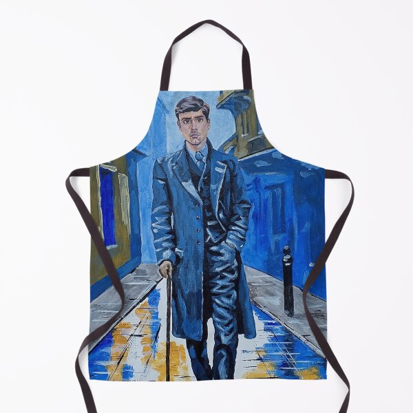 Item preview, old town, young man, cane, street designed and sold by DonnaBlankaArt.