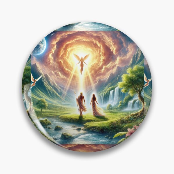 Item preview, "So God Created Man in His Own Image" – The Divine Creation of Humanity Verse: Genesis 1:27 (KJV) designed and sold by Meta2Physical.