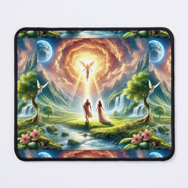 Item preview, "So God Created Man in His Own Image" – The Divine Creation of Humanity Verse: Genesis 1:27 (KJV) designed and sold by Meta2Physical.