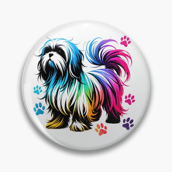 Artikelvorschau, Shih Tzu Kunst, Shih Tzu Hund entworfen und verkauft von TrueArtVibes.