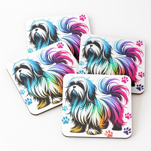 Artikelvorschau, Shih Tzu Kunst, Shih Tzu Hund entworfen und verkauft von TrueArtVibes.