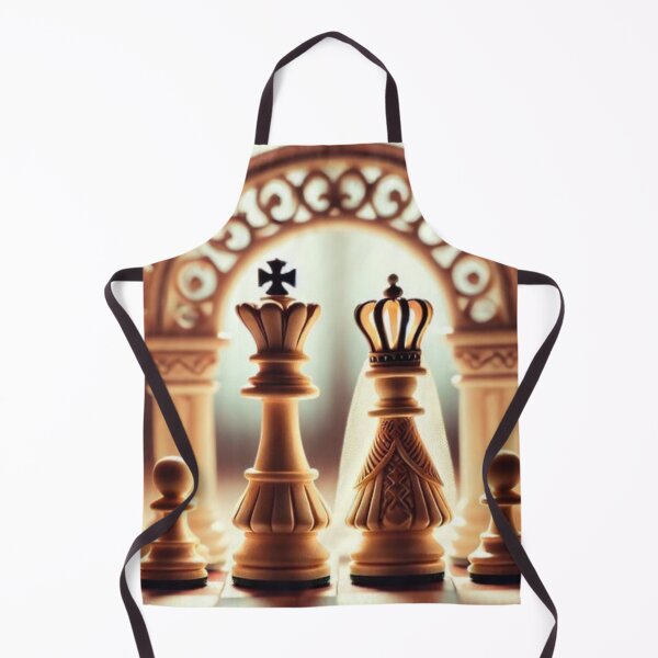Item preview, King and Queen Chess Wedding designed and sold by BackgroundND.