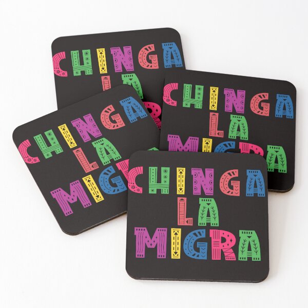 Item preview, Chinga La Migra, No Human Is Illegal, Resist designed and sold by desireedickens.