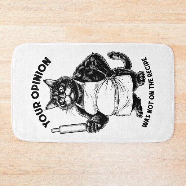 Item preview, Baking Cat Your Opinion Recipe Funny Pastry Chef Cooking designed and sold by GrandeDuc.