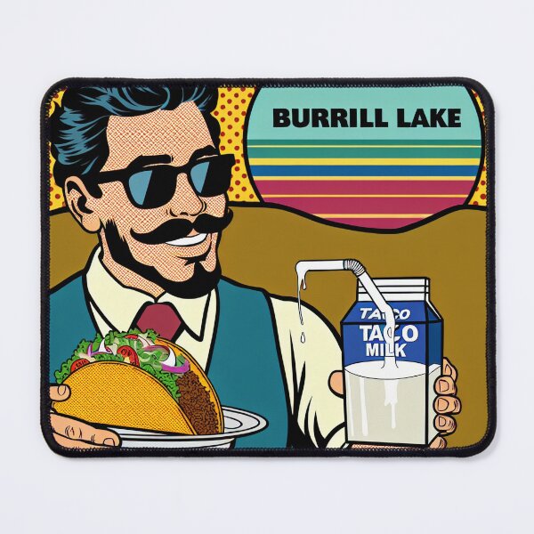 Item preview, Burrill Lake Taco Man designed and sold by humanalien.