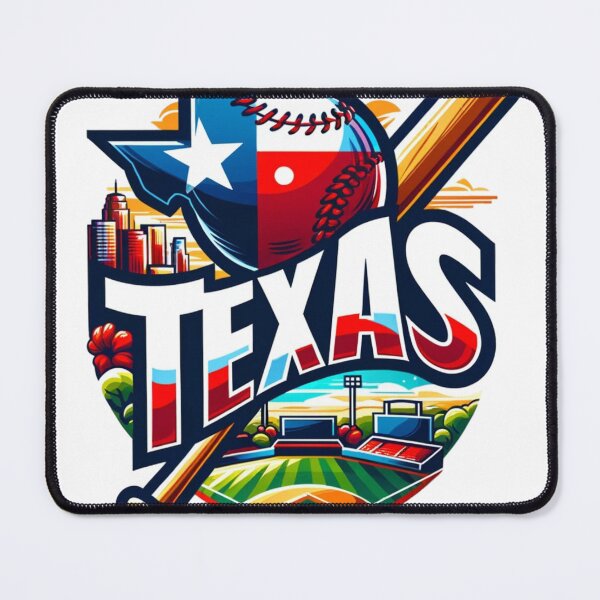 Item preview, Texas Baseball Cityscape Badge designed and sold by Ryszard2207.