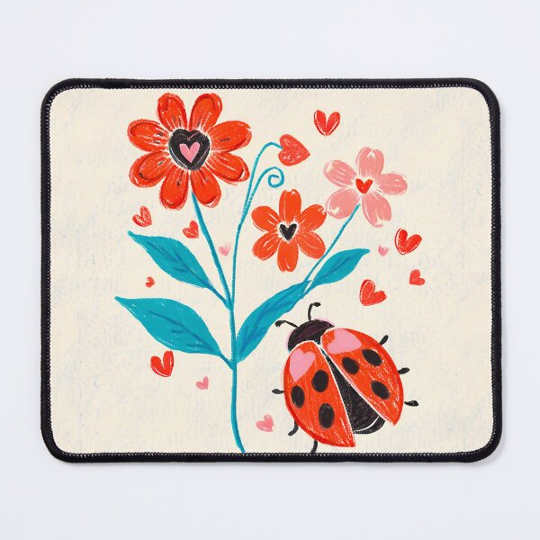 Item preview, Lovey Dovey Ladybug Valentine designed and sold by LeetlBug.