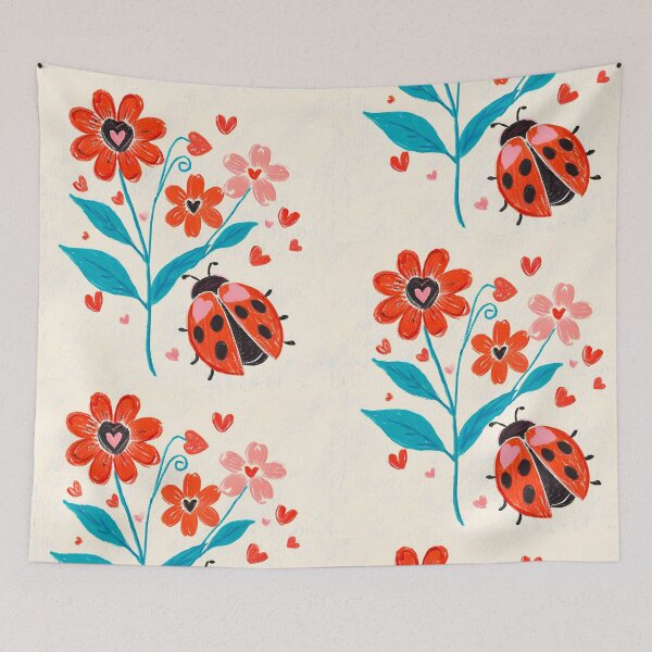 Item preview, Lovey Dovey Ladybug Valentine designed and sold by LeetlBug.