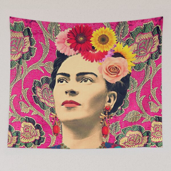 Item preview, Frida Kahlo Floral Bright  designed and sold by FridaArtGallery.