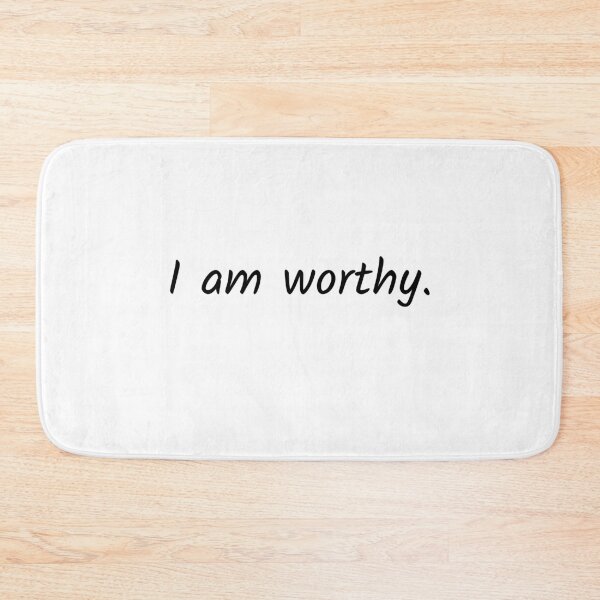 Item preview, I am worthy. designed and sold by Solastavie.