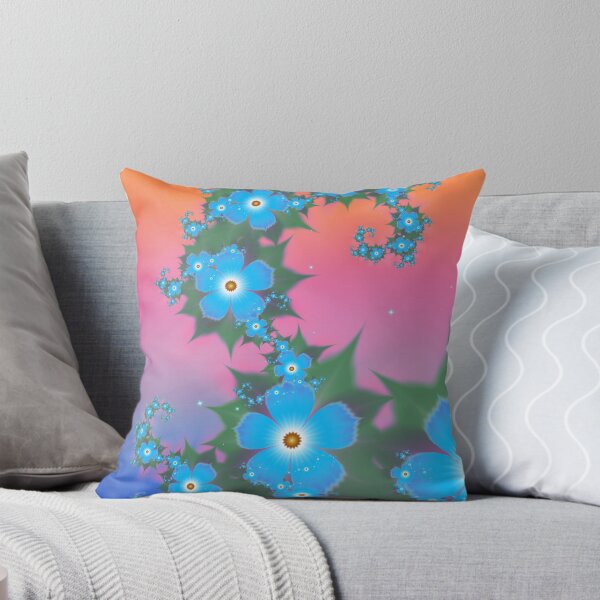 Item preview, Blue Floral Spiral designed and sold by bloorose.