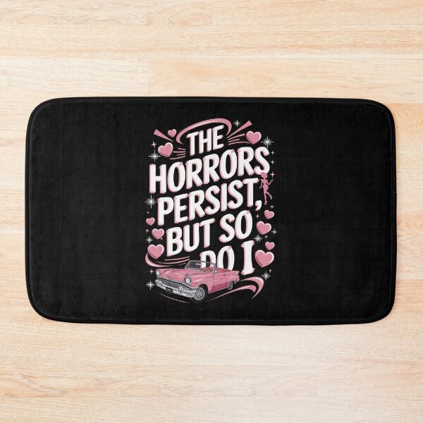 Item preview, The Horrors Persist - Funny Pink Meme designed and sold by skiprender.
