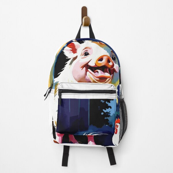 Item preview, The mischievous pig and the chicken's commotion. designed and sold by Whose-sweat.