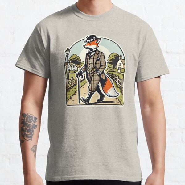 Item preview, Dapper Fox Strolling the Countryside designed and sold by Wiredart.