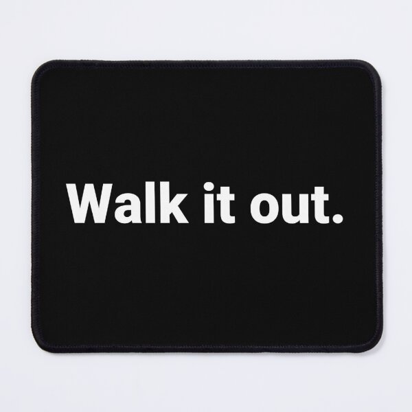 Item preview, Walk it out. designed and sold by Text-based T-Shirts and Gifts.
