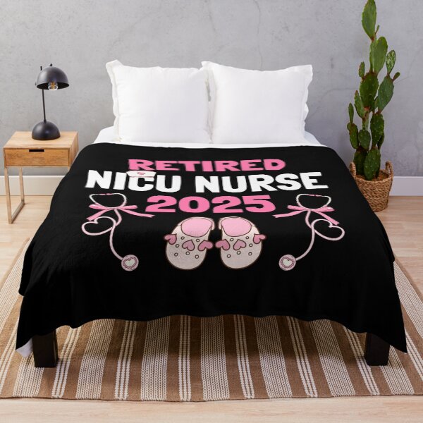 Item preview, Retired Nicu Nurse 2025 Funny Pink Coquette designed and sold by thebest-2studio.