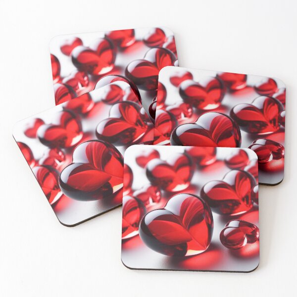Item preview, Crystal hearts designed and sold by dbandaraj.