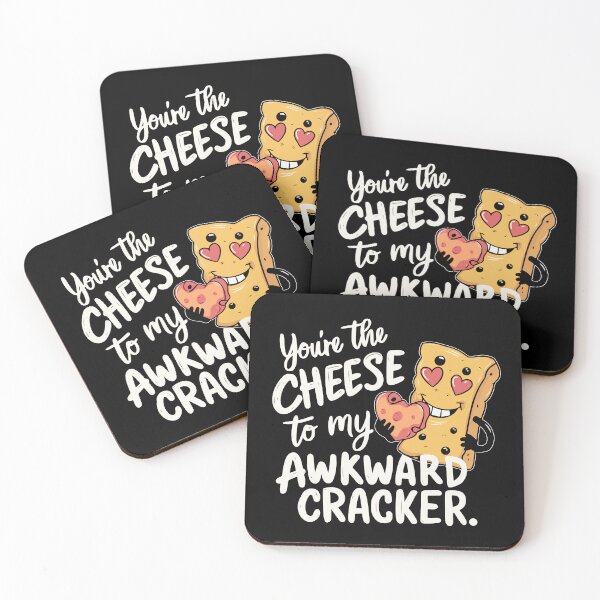 Item preview, You are the Cheese to My Awkward Cracker | Funny Valentines Day designed and sold by trendparrot.