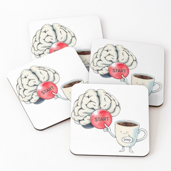 Item preview, Coffee:  The only way to start your brain. designed and sold by Cancelpalooza.