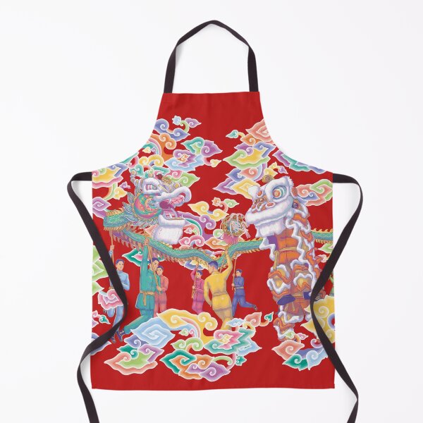 Item preview, Dragon Dance & Lion Dance with Mega Mendung Patterns designed and sold by YoungLWorkshop.