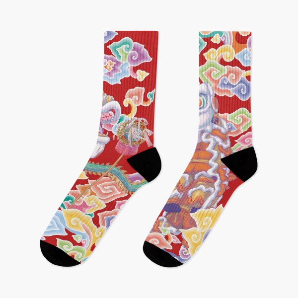 Item preview, Dragon Dance & Lion Dance with Mega Mendung Patterns designed and sold by YoungLWorkshop.