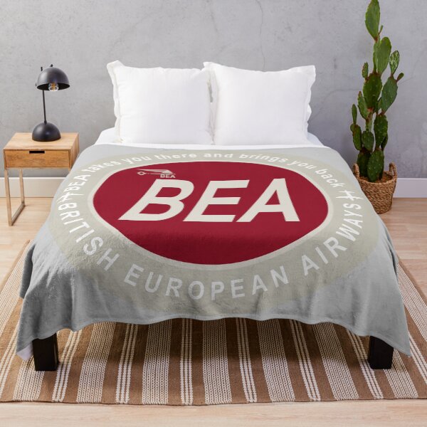 Item preview, British European Airways - Luggage Label designed and sold by RedFirecracker.