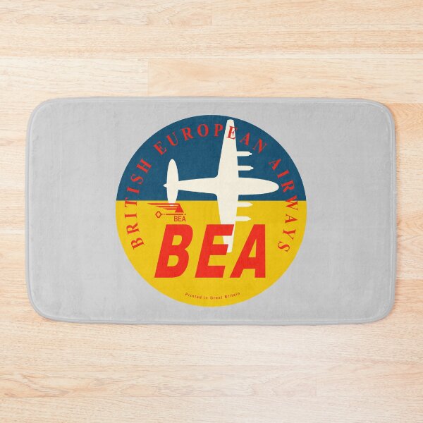 Item preview, British European Airways Luggage Label designed and sold by RedFirecracker.