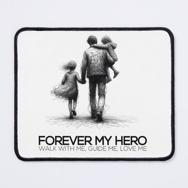 Item preview, father, forever my hero designed and sold by Astha Warna.