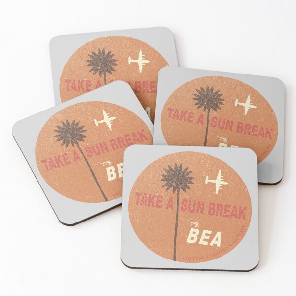 Item preview, British European Airways - Take A Sun Break - Worn designed and sold by RedFirecracker.