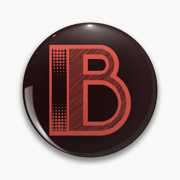 Item preview, Modern Monogram Initial Letter B designed and sold by Lartheviking.