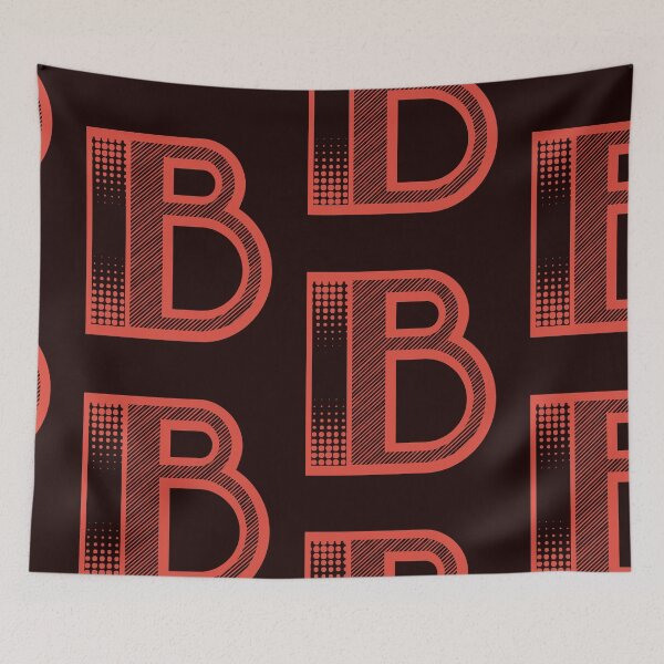 Item preview, Modern Monogram Initial Letter B designed and sold by Lartheviking.