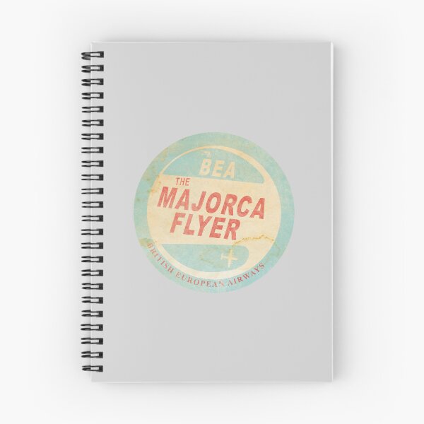 Item preview, British European Airways - El Majorca Flyer - Desgastado designed and sold by RedFirecracker.