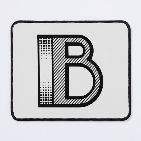 Item preview, Modern Monogram Initial Letter B designed and sold by Lartheviking.
