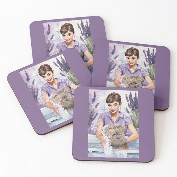 Item preview, Mr. Famous Takes a Bath, Paula C.Jensen, digital ArtRage painting, 2024. designed and sold by PollywogDesigns.