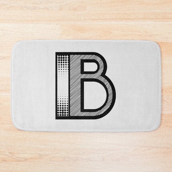 Item preview, Modern Monogram Initial Letter B designed and sold by Lartheviking.