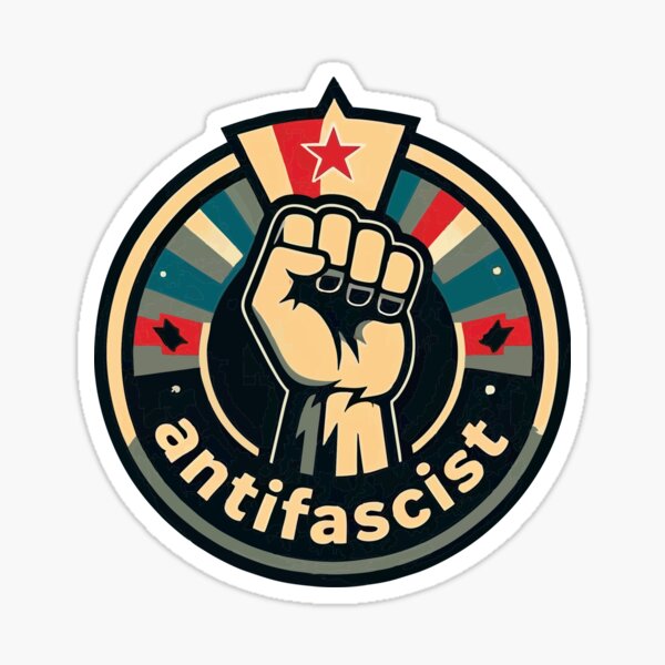 Item preview, antifascist  designed and sold by QUEENGHOSTA.