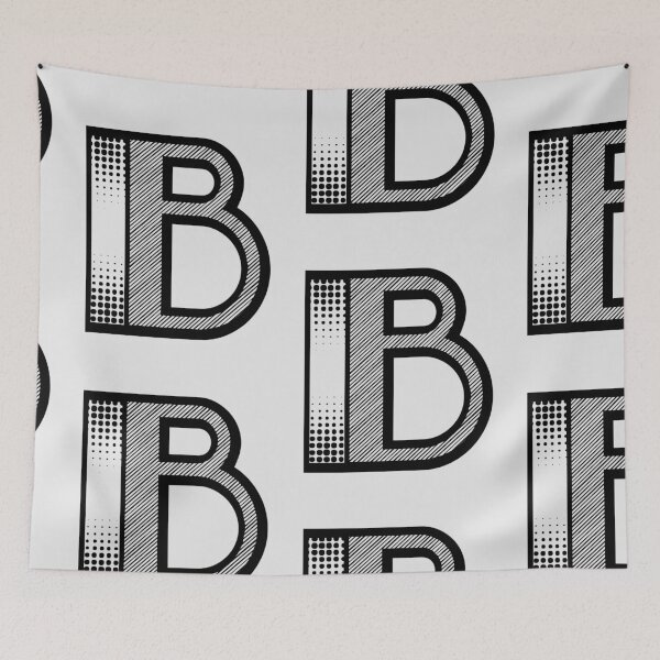 Item preview, Modern Monogram Initial Letter B designed and sold by Lartheviking.