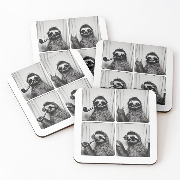 Item preview, Sloth Funny Photobooth designed and sold by HIISESSOL.