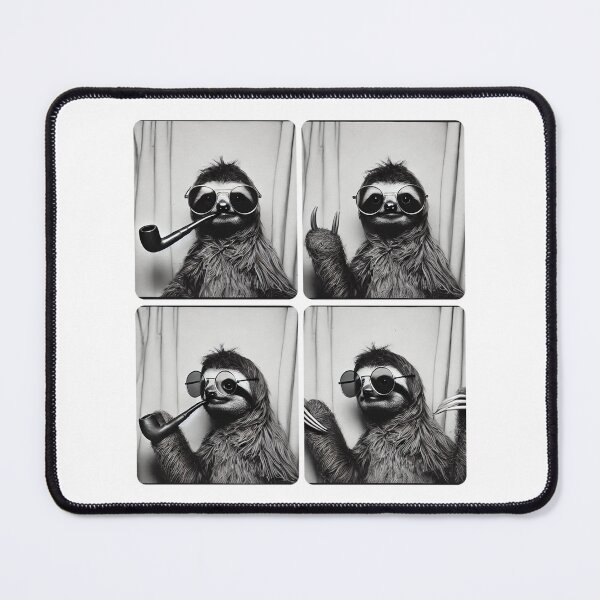 Item preview, Sloth Funny Photobooth designed and sold by HIISESSOL.