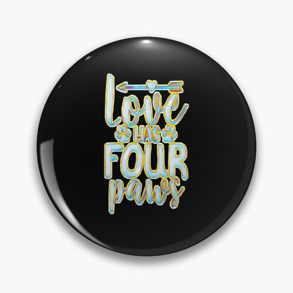 Item preview, Love Has Four Paws – Blue Pet Lover designed and sold by creativerooney.
