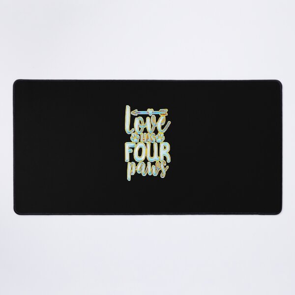 Item preview, Love Has Four Paws – Blue Pet Lover designed and sold by creativerooney.