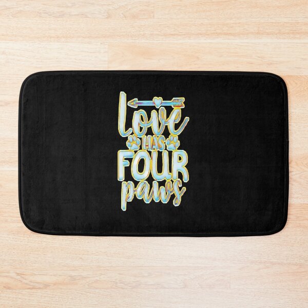 Item preview, Love Has Four Paws – Blue Pet Lover designed and sold by creativerooney.