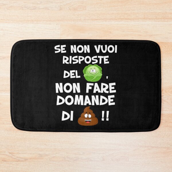 Item preview, Se non vuoi risposte del cavolo non fare domande di merda v1 Funny designed and sold by superpixus.