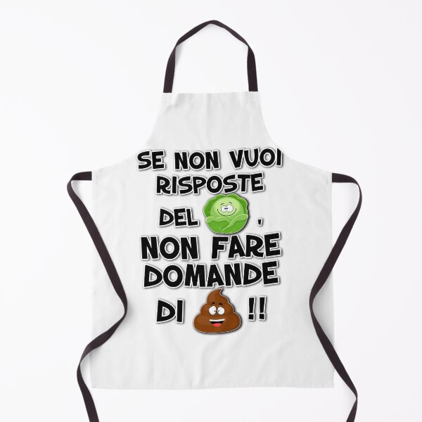 Item preview, Se non vuoi risposte del cavolo non fare domande di merda v2 Funny designed and sold by superpixus.