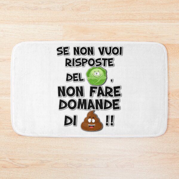 Item preview, Se non vuoi risposte del cavolo non fare domande di merda v2 Funny designed and sold by superpixus.