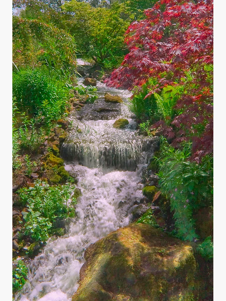 Thumbnail 3 von 3, Poster, The Waterfall  designt und verkauft von Chris Clark.